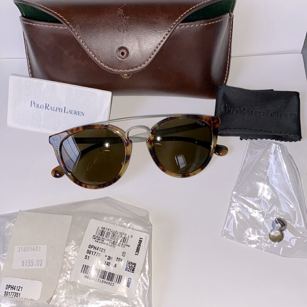 Authentic Polo Ralph Lauren sunglasses with case